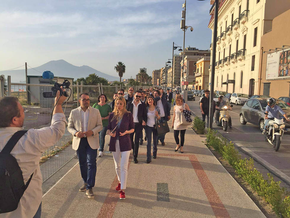 Barbara Matera a Castellammare di Stabia