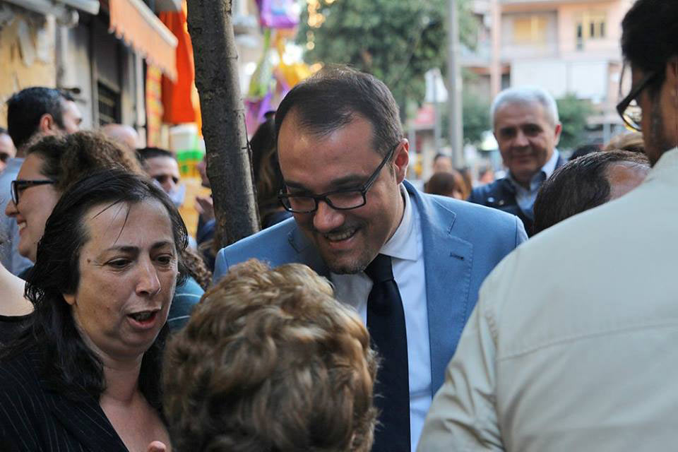 camminata chiusura tour elettoriale Gaetano Cimmino Castellammare