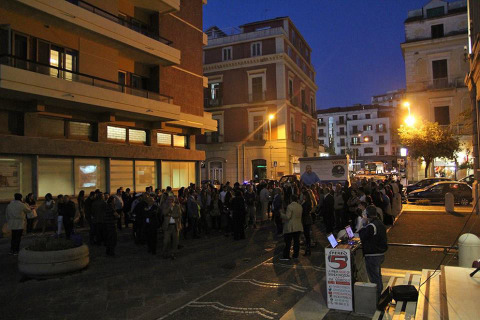 camminata chiusura tour elezioni Castellammare